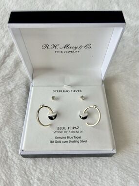 R.H. Macy & Co.  Sterling Silver Earrings